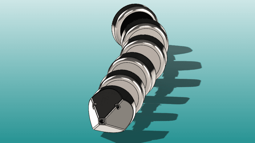 Snake Robot Simulation