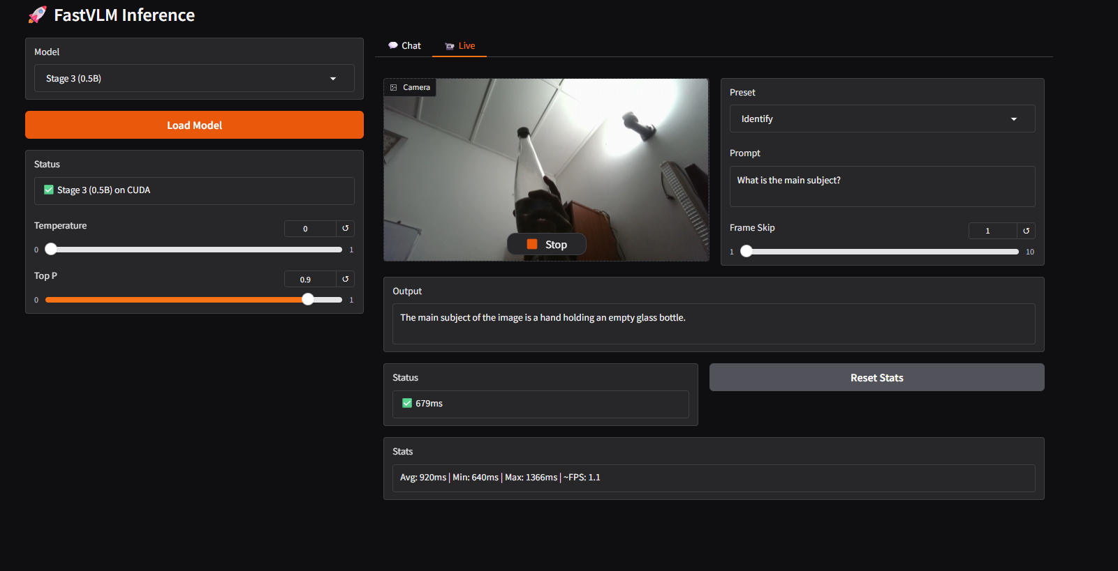 Windows Inference Engine Interface
