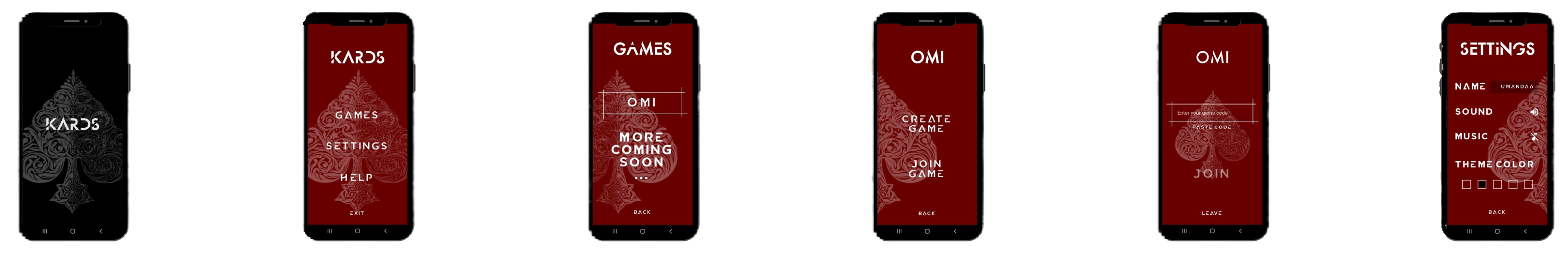 KARDS Game Interface